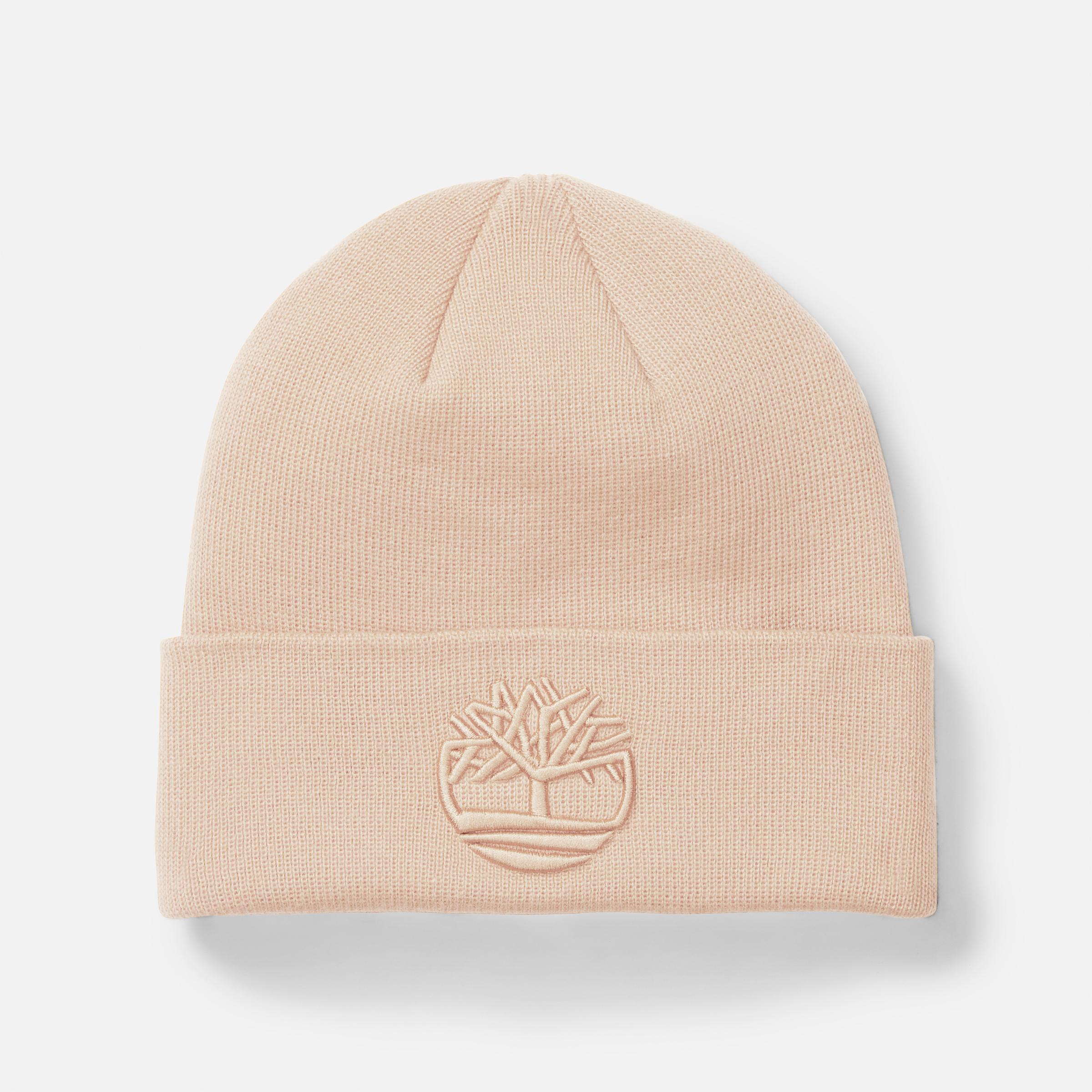 tonal 3d embroidery beanie