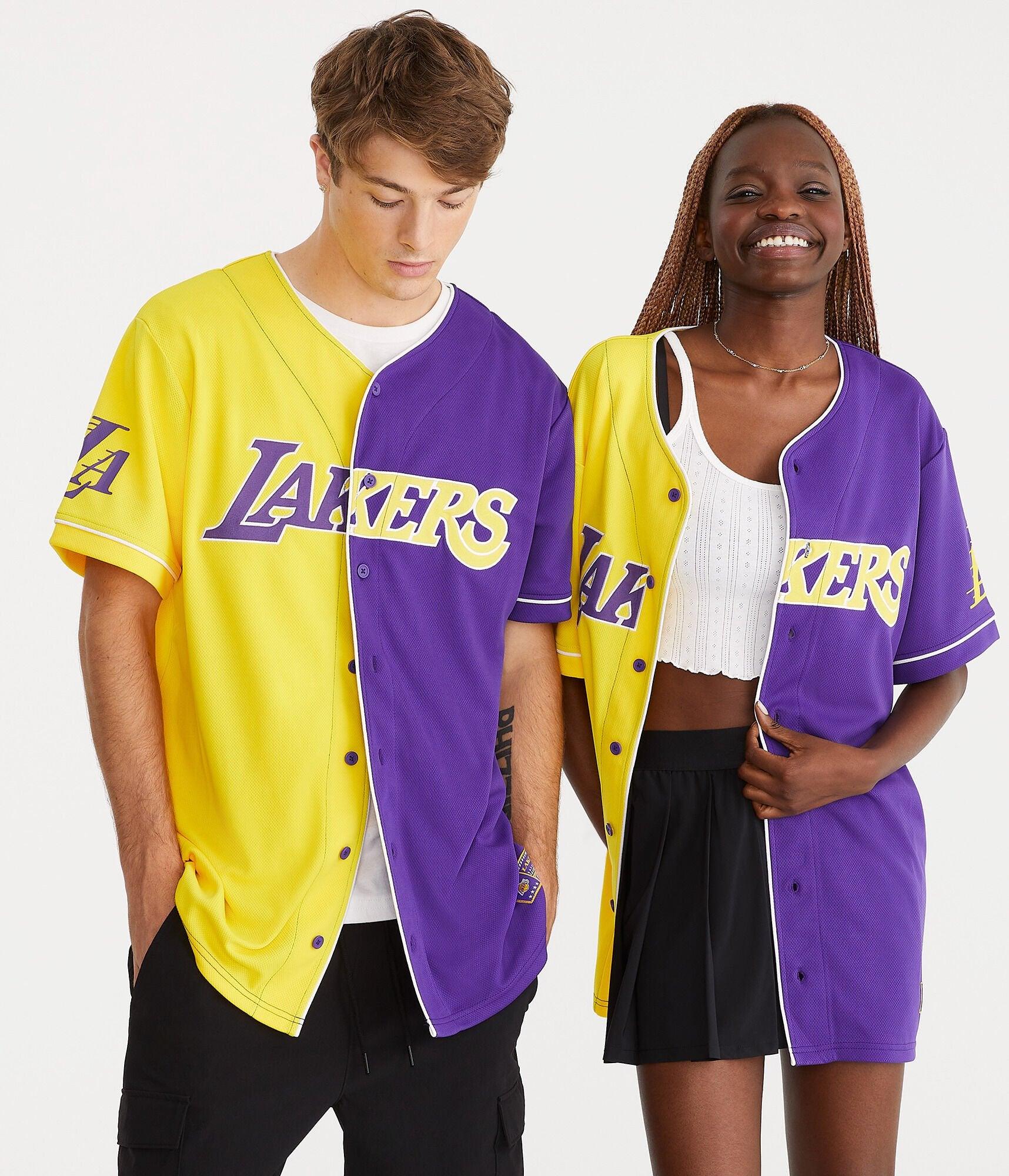 los angeles lakers spliced top