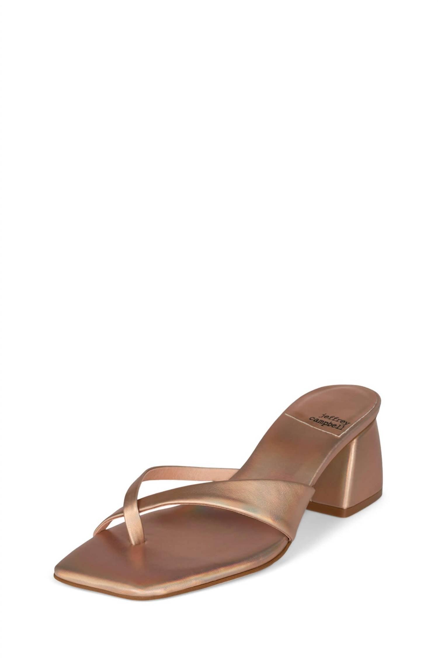 euros heel in bronze