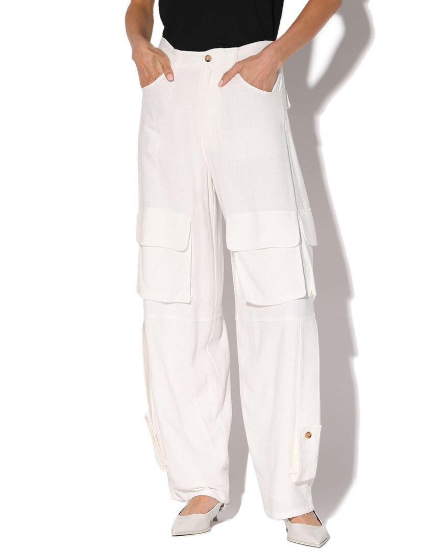 robin linen-blend pant