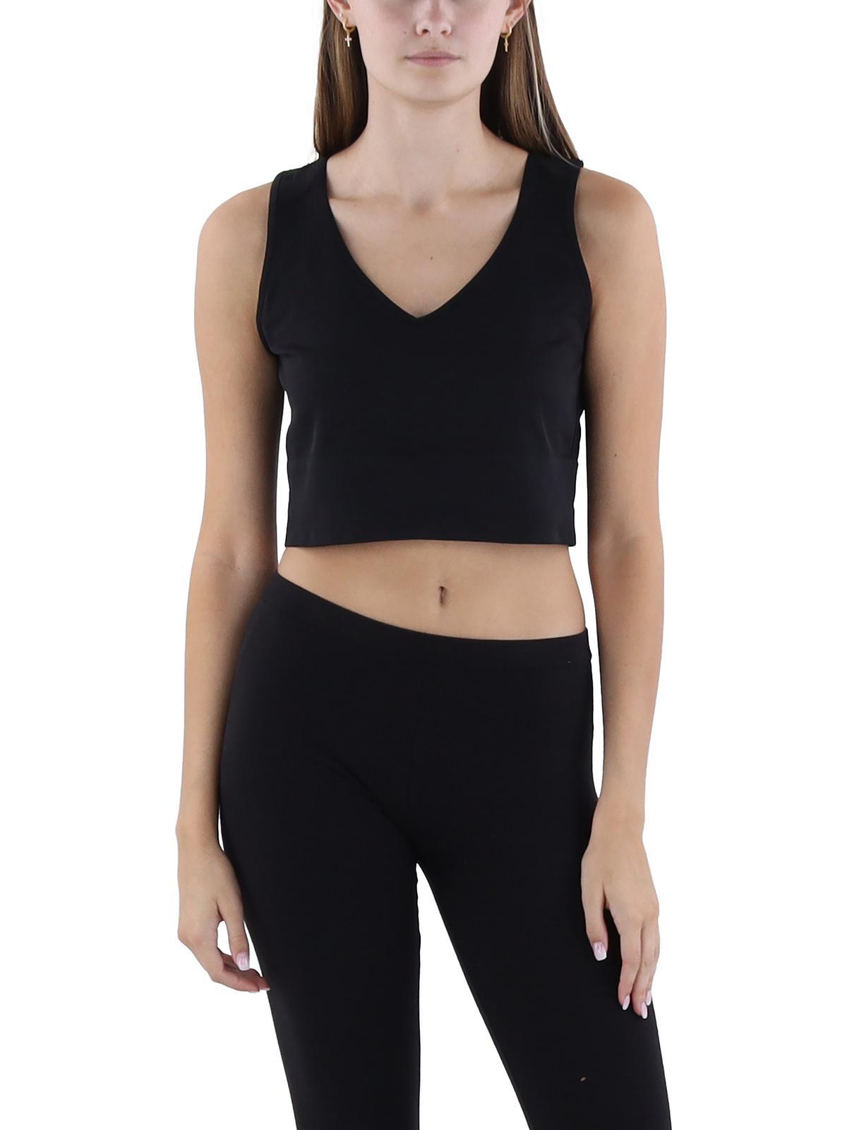 womens fitness workout crop top