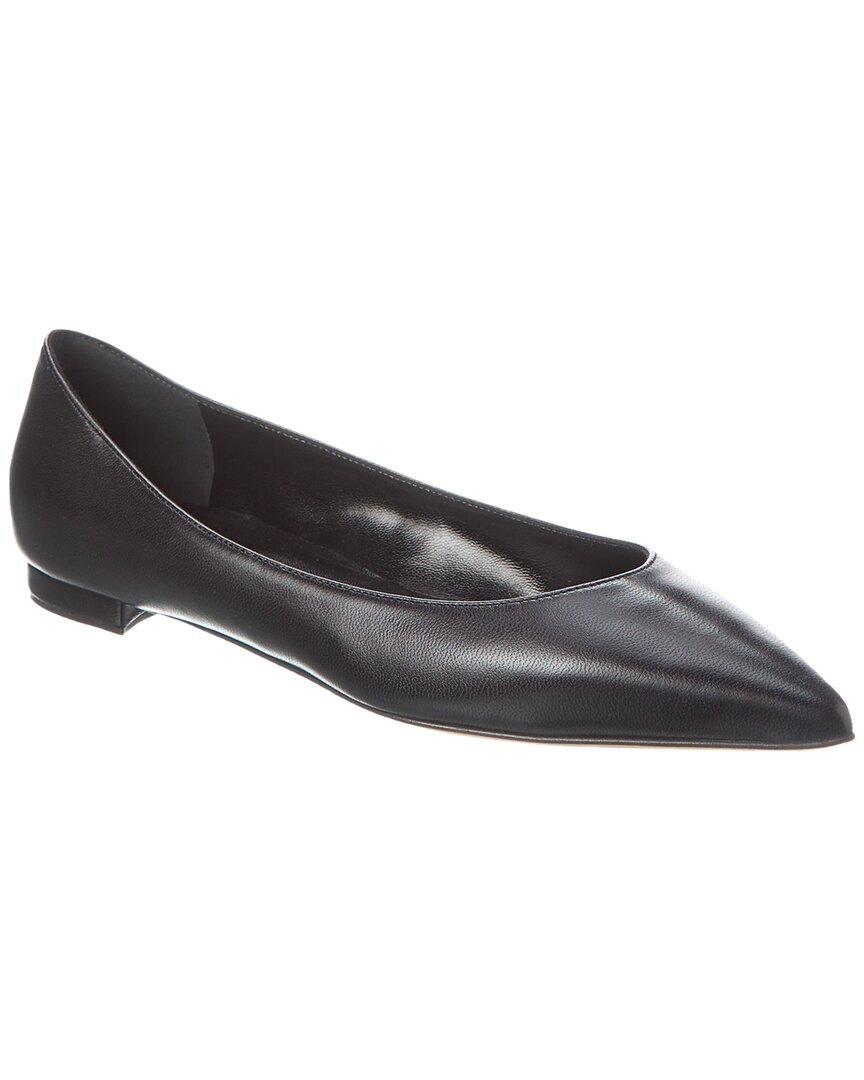 Manolo Blahnik Kietta Leather Flat