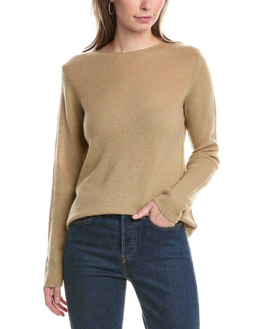 trimless wool & cashmere-blend sweater