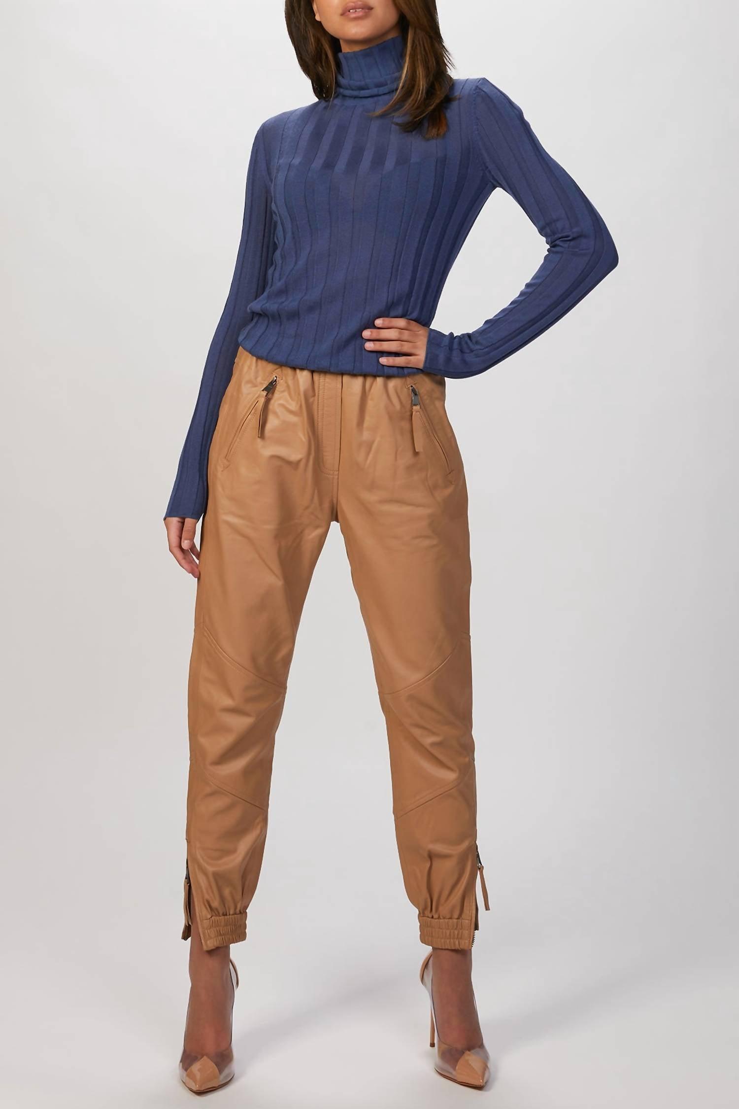 talca pant in camel