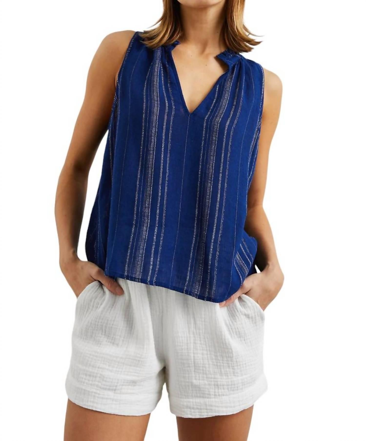 christy tank top in noja stripe