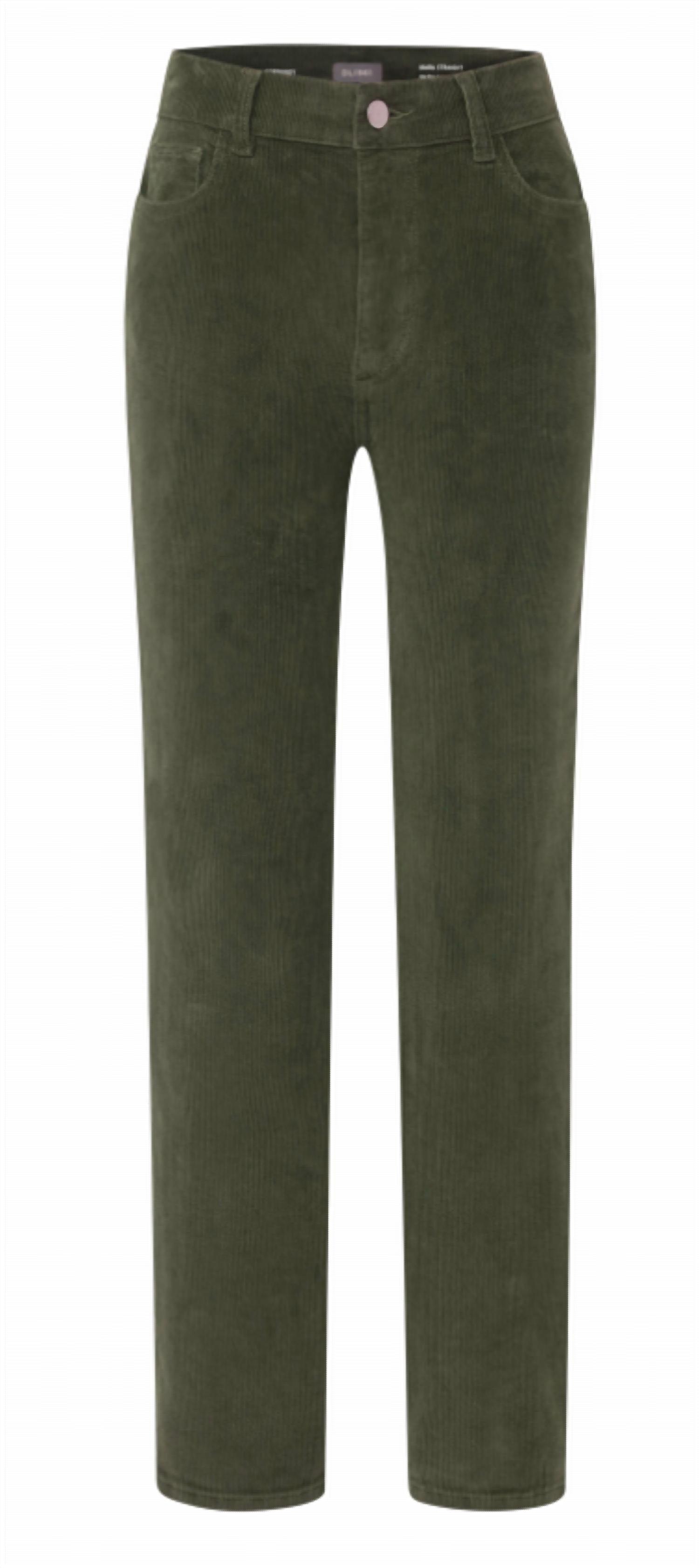 women's mara straight mid rise pants in dryad