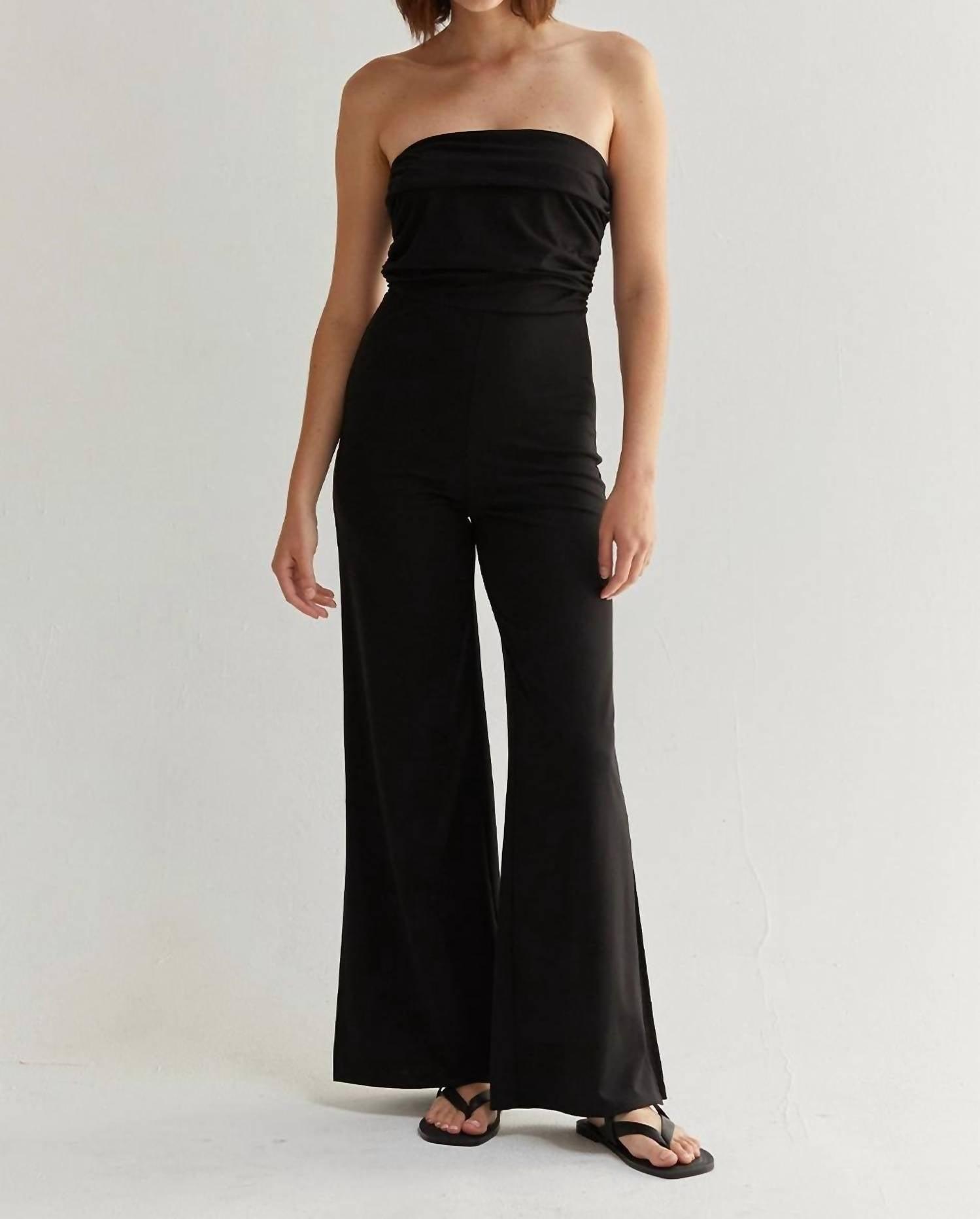 kaitlyn jumpsuit in black