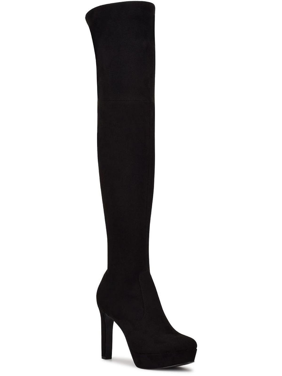 gotcha  womens suede platforms knee-high boots