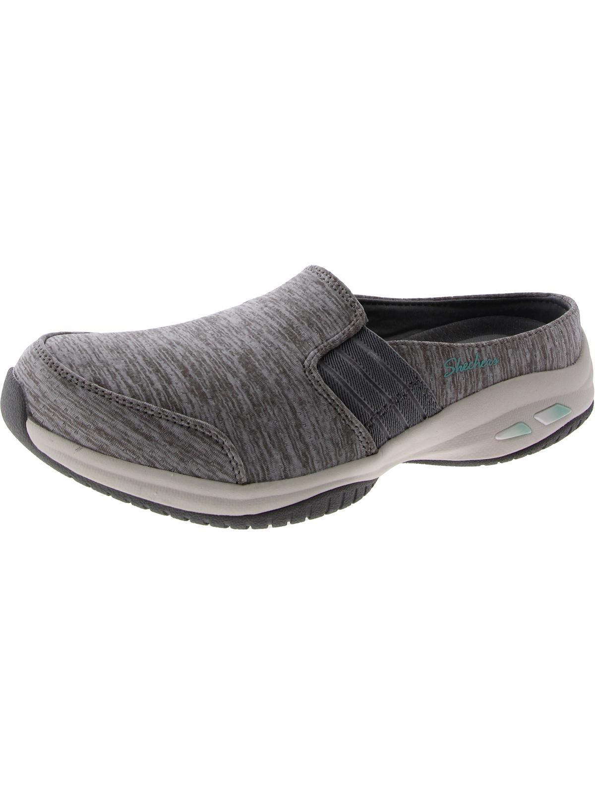 womens heathered slip on mules