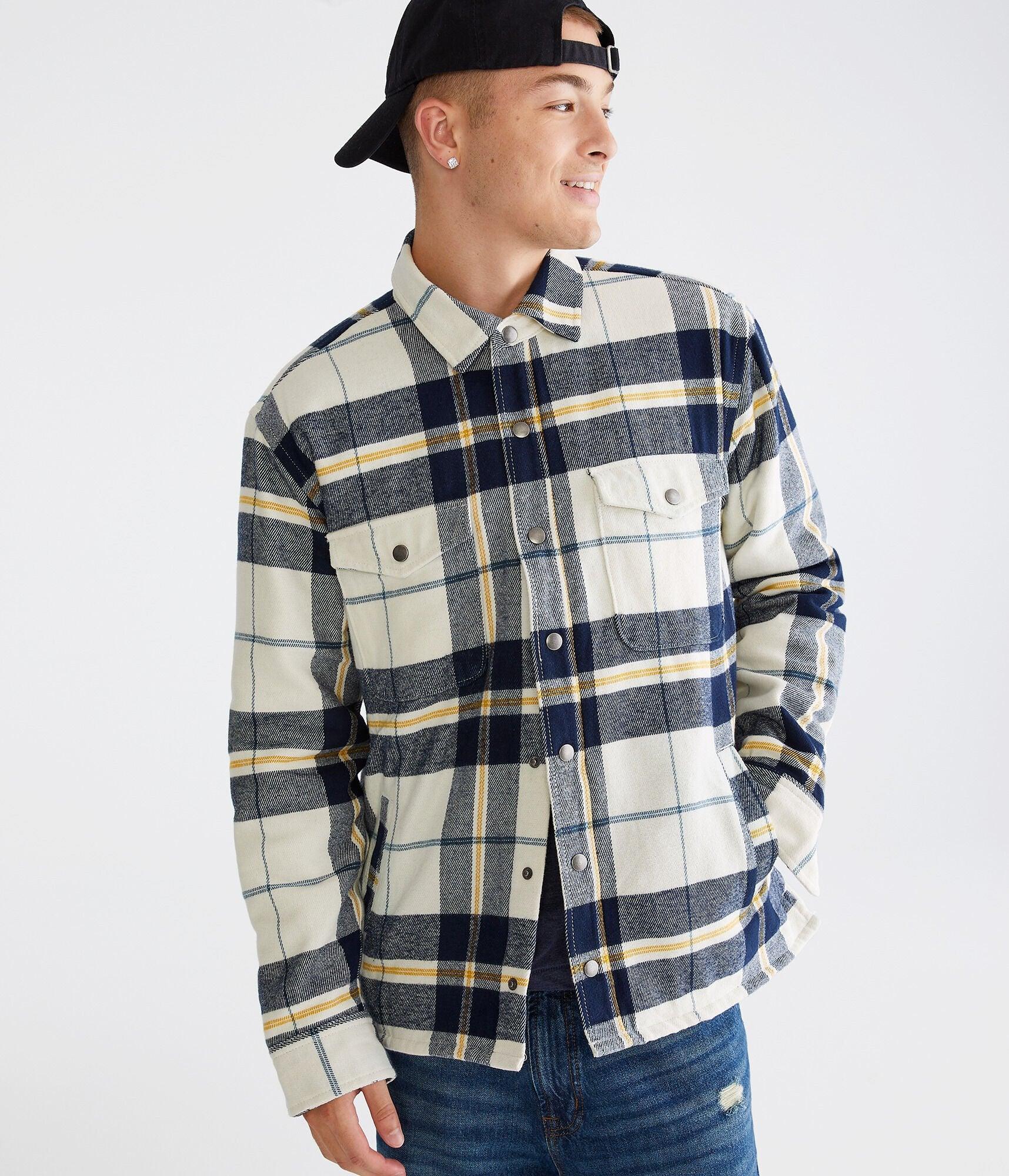 plaid flannel shacket