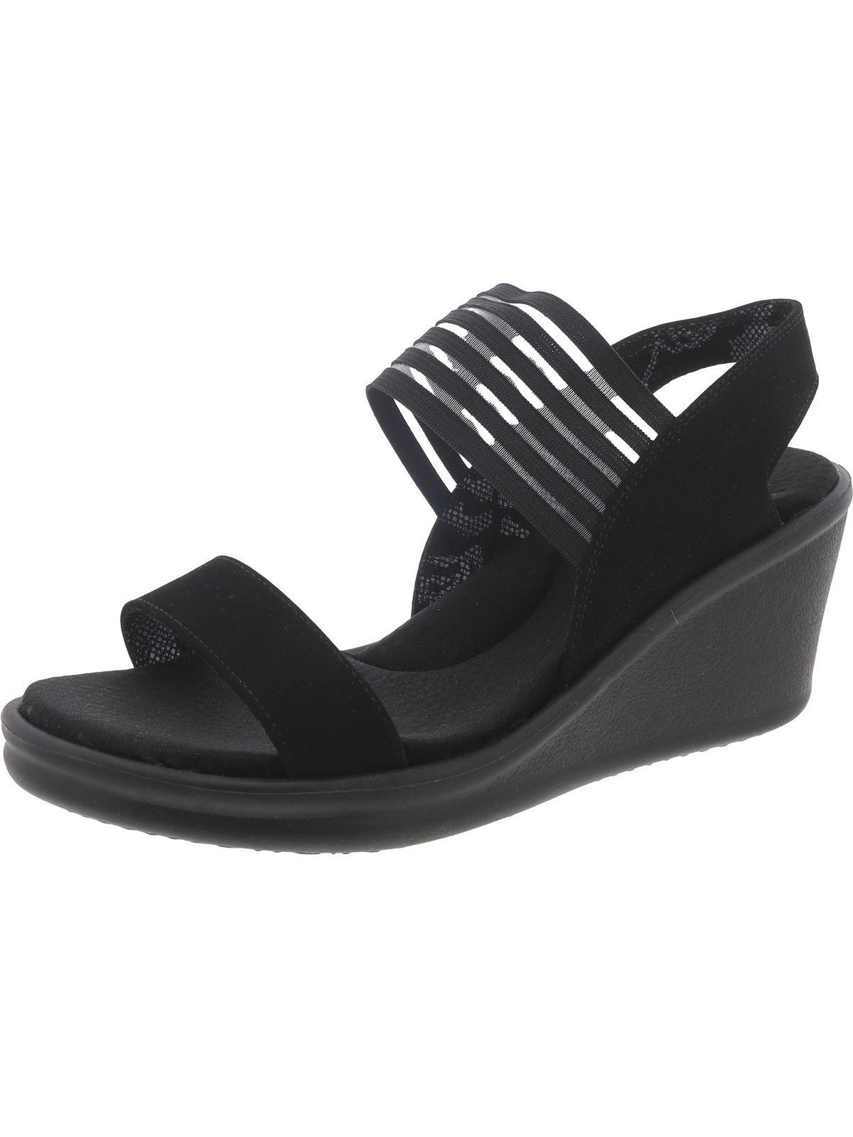 womens slingback casual wedge sandals