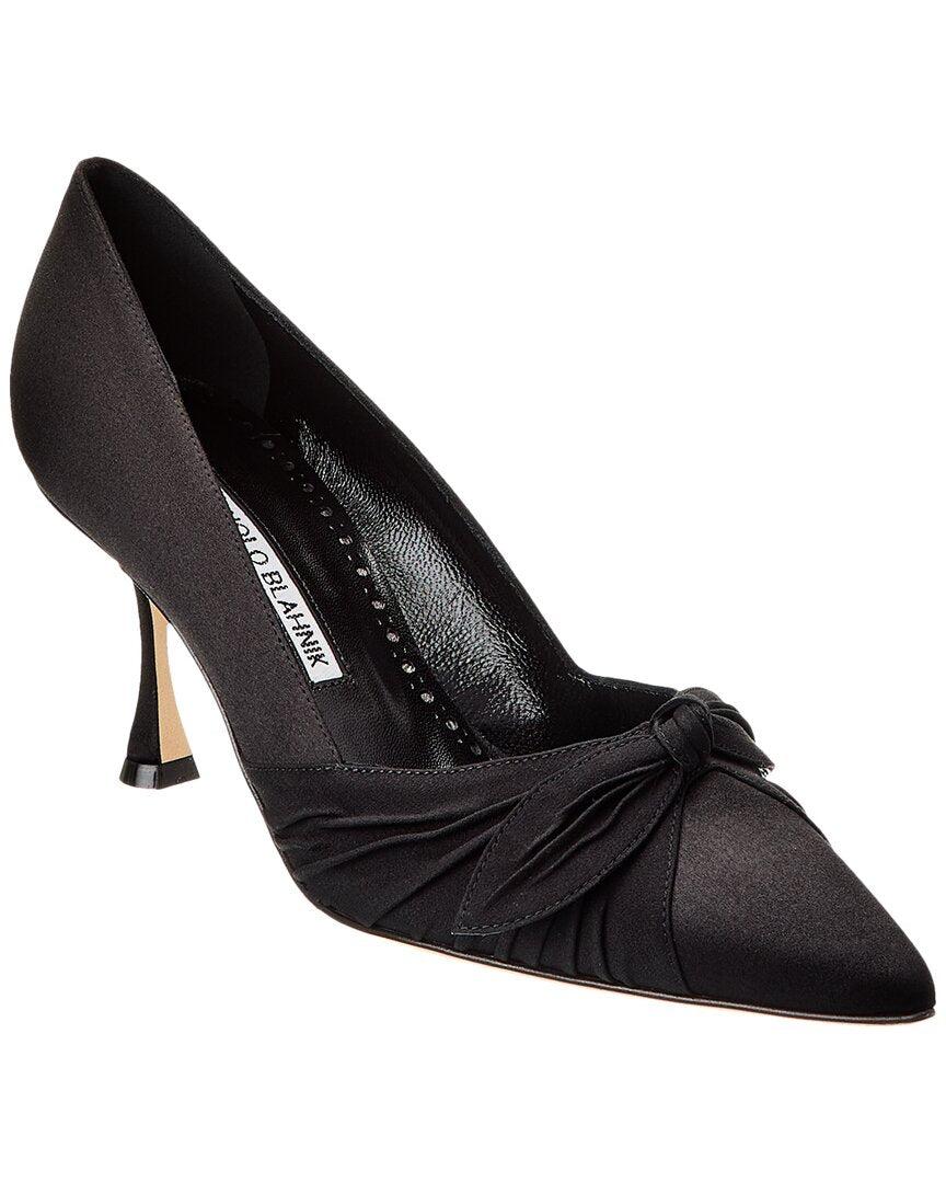 Manolo Blahnik Terka 70 Satin Pump