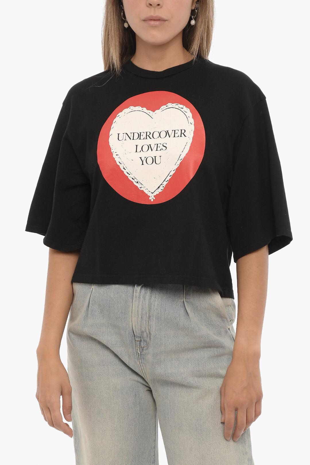 jun takahashi printed crew-neck t-shirt