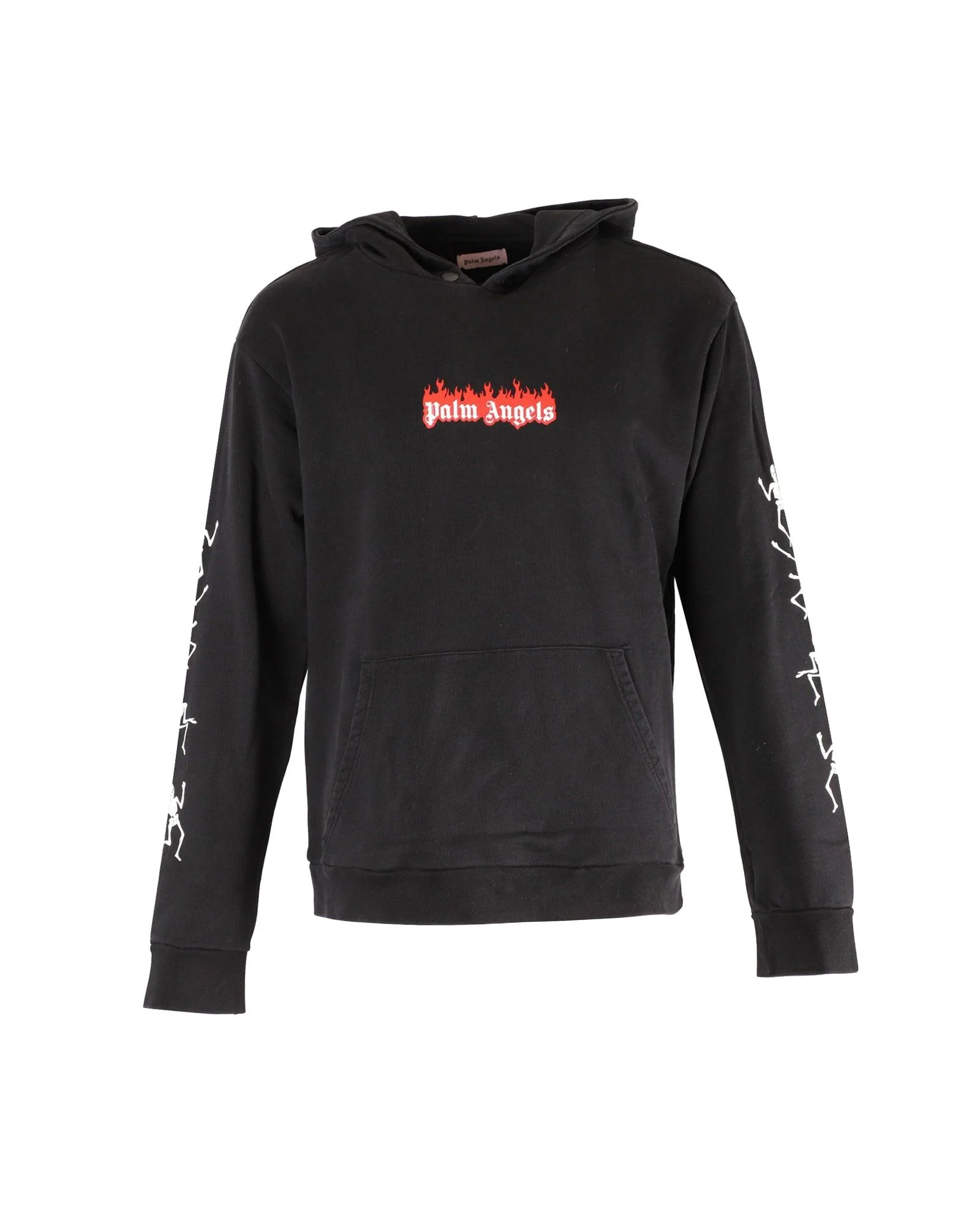 dance of death hoodie in black cotton