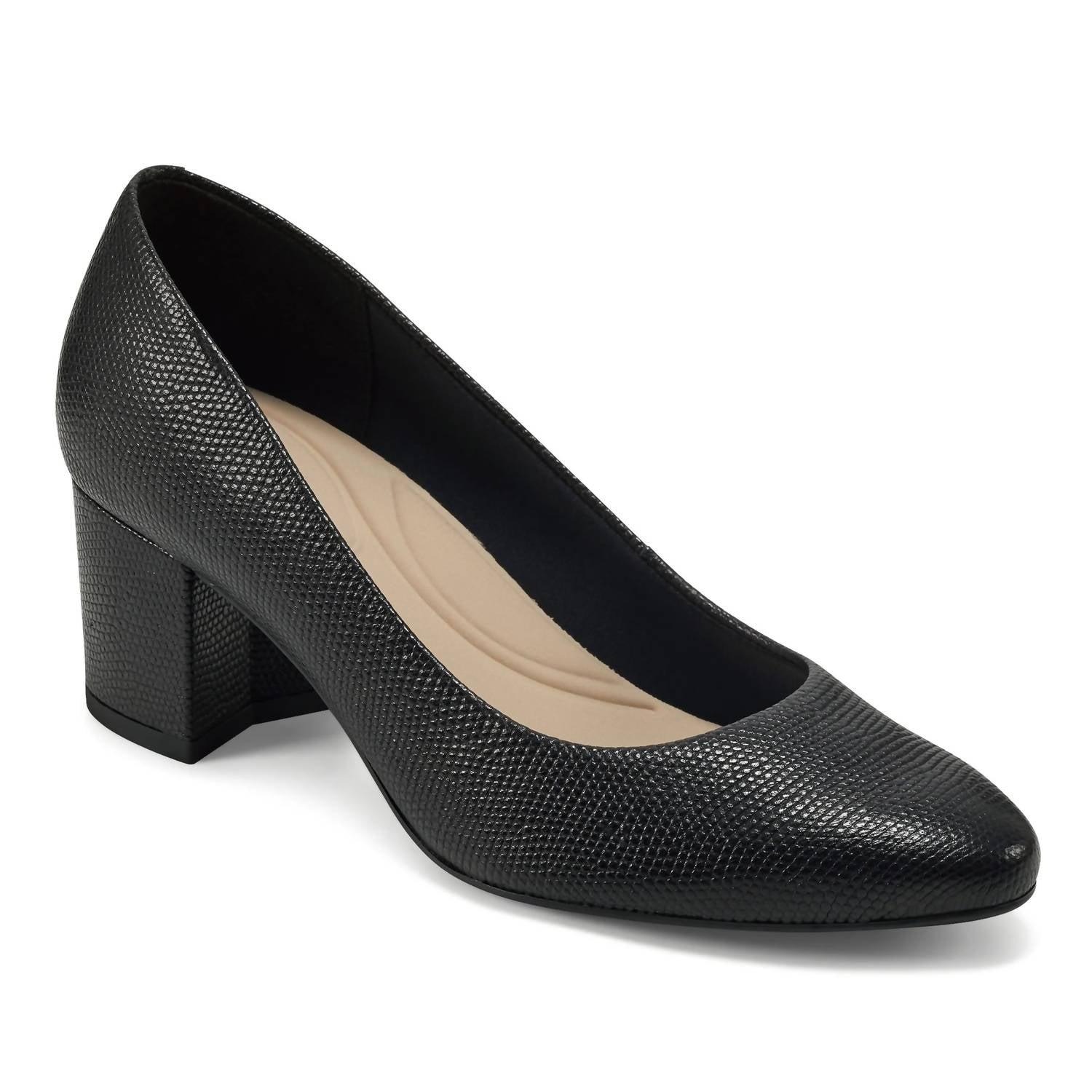 cosma pumps in black leather