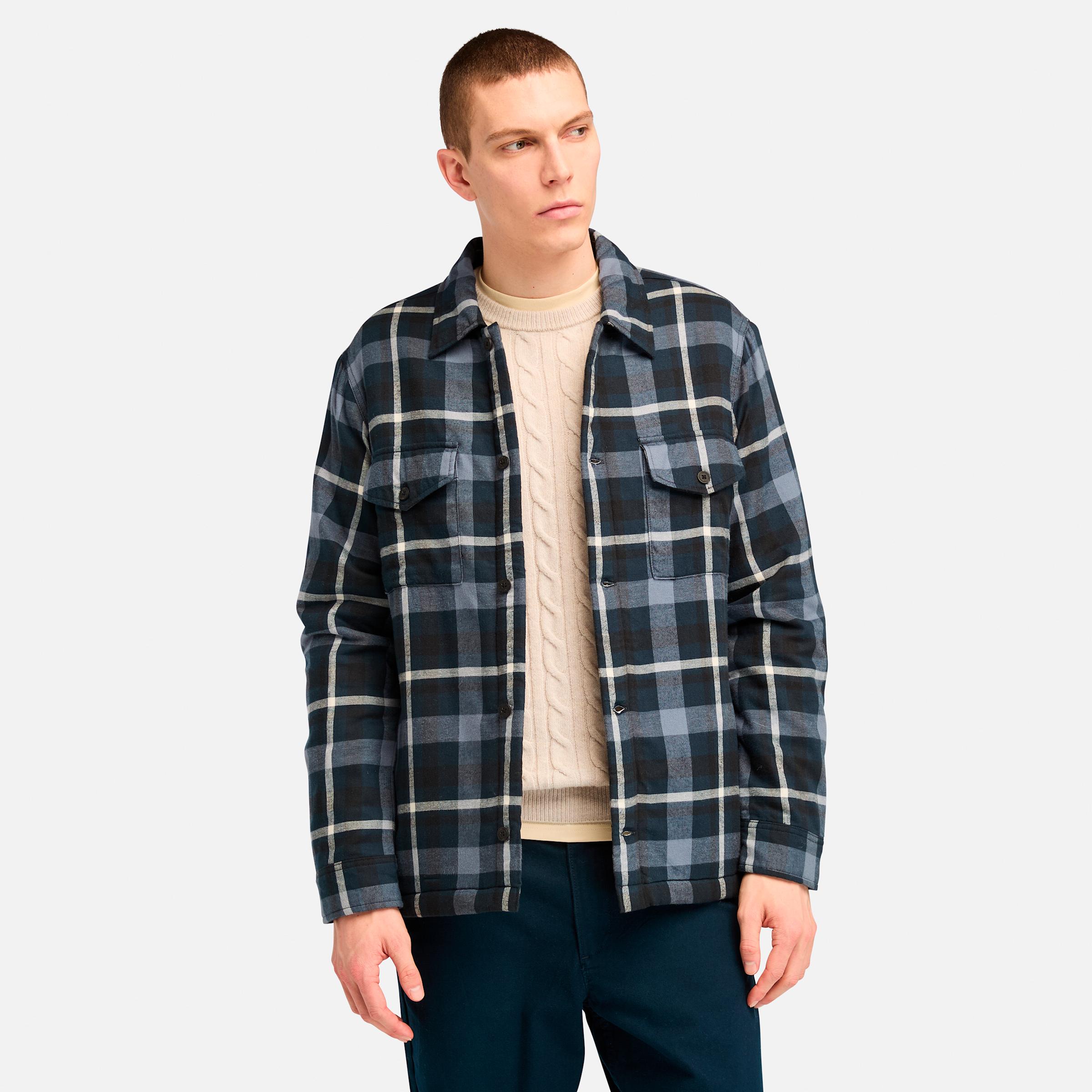 men's plaid lined jacket