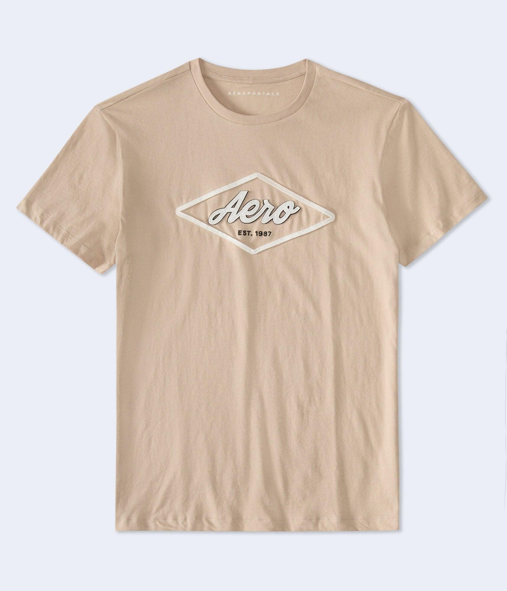 diamond logo appliqué graphic tee