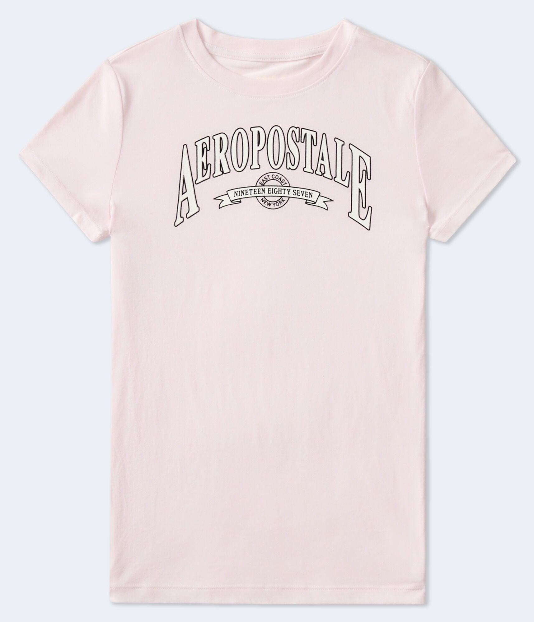 arch flocked graphic tee