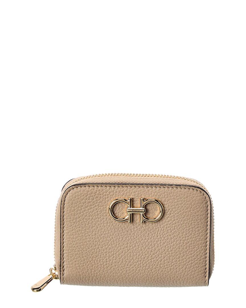 salvatore  gancini leather coin purse