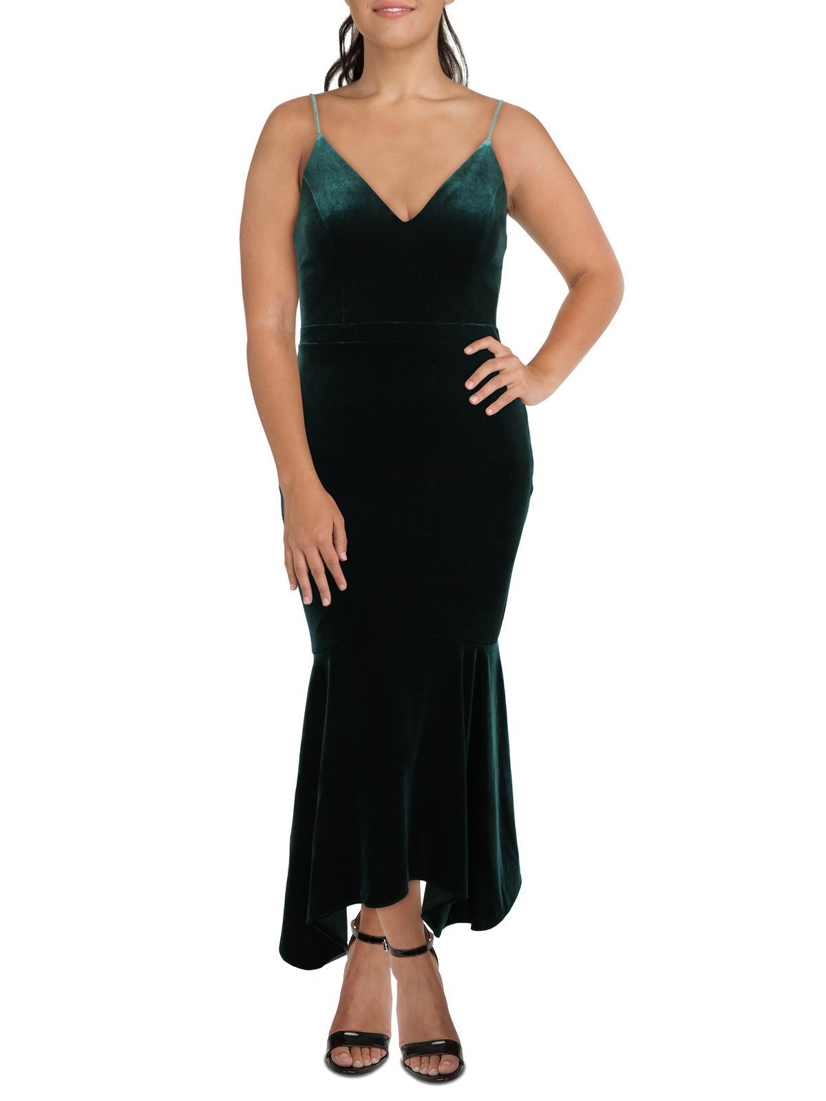 womens polyester evening evening dress