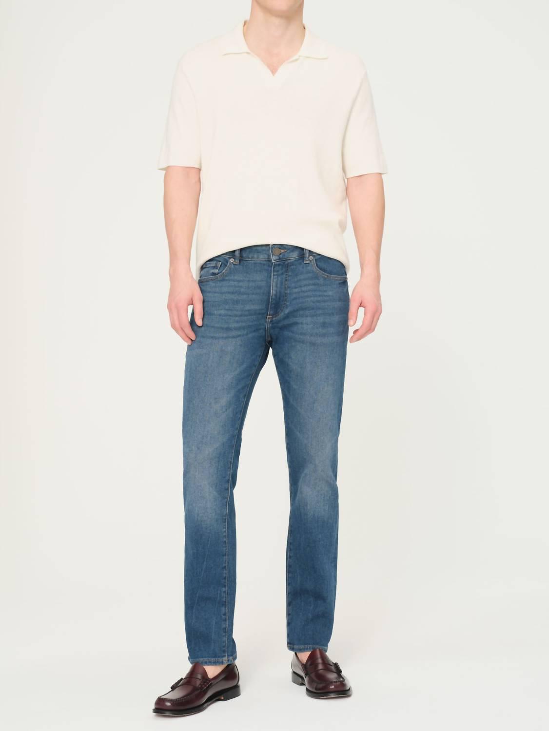 nick slim fit stretch jeans in seaside