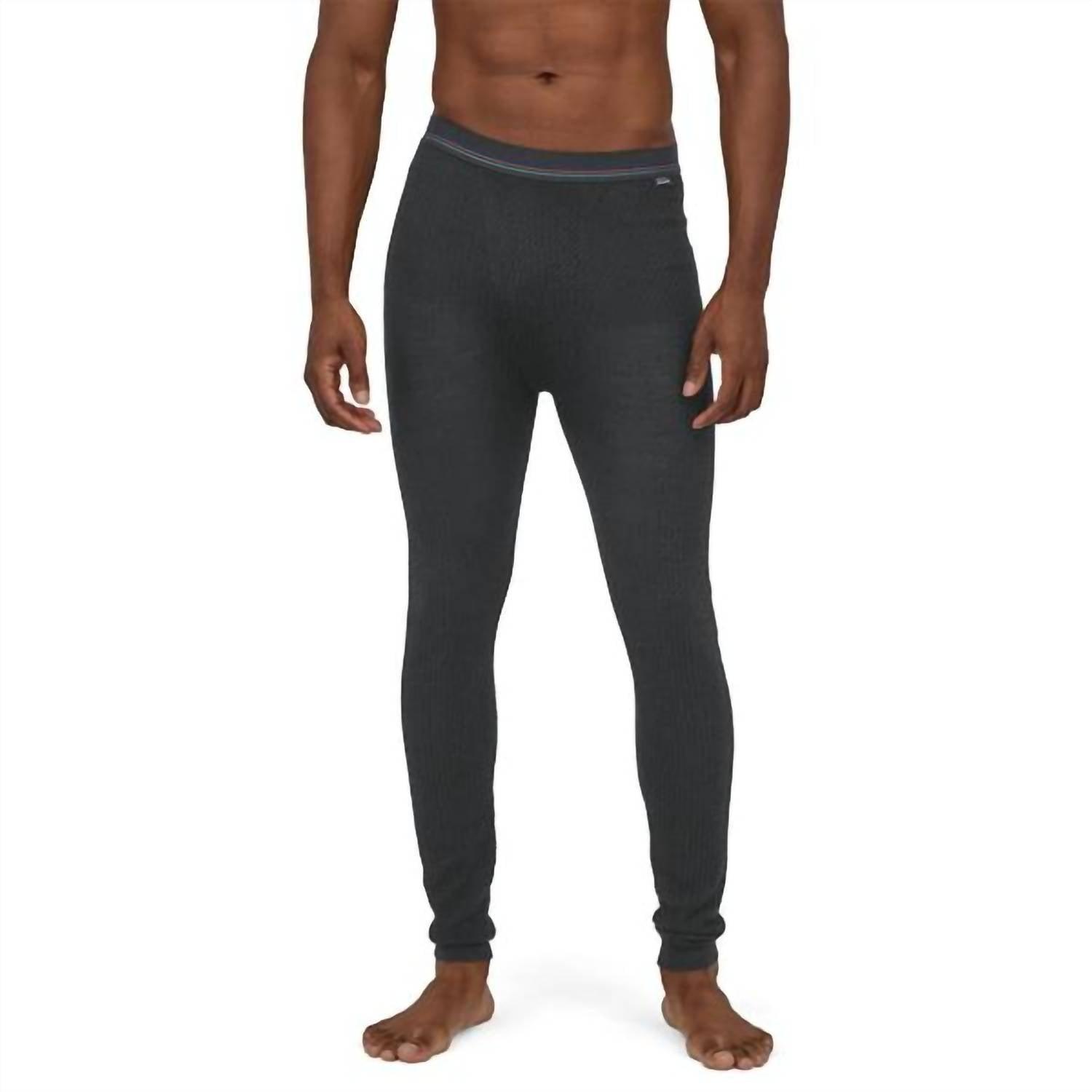 men's cap air bottoms leggings in black