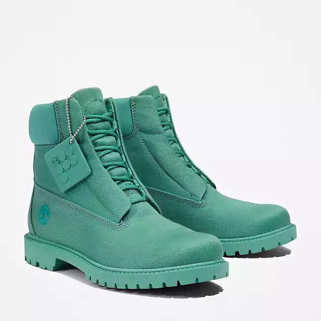 x pangaia tb0a5xx7357 women green 6-inch waterproof ankle boot xxx679