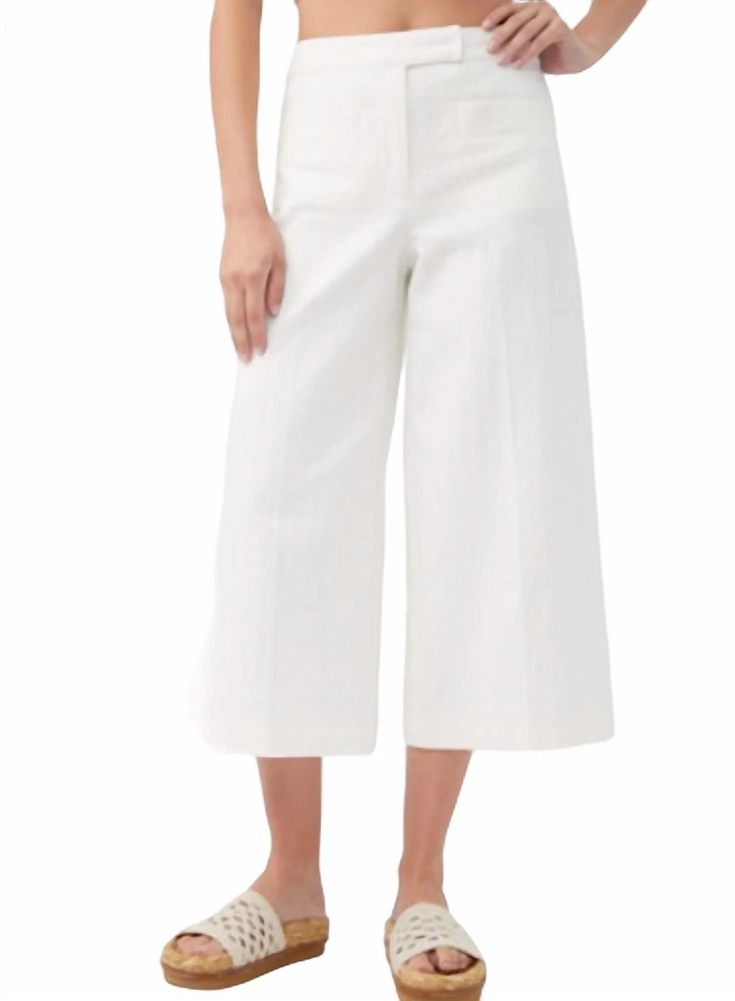 oceanic pant in whitewash