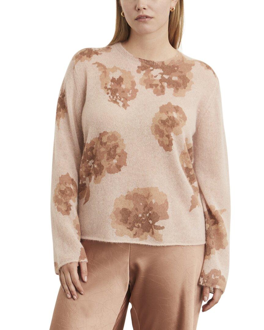 Vince Plus Dahlia Print Alpaca & Mohair-Blend Sweater