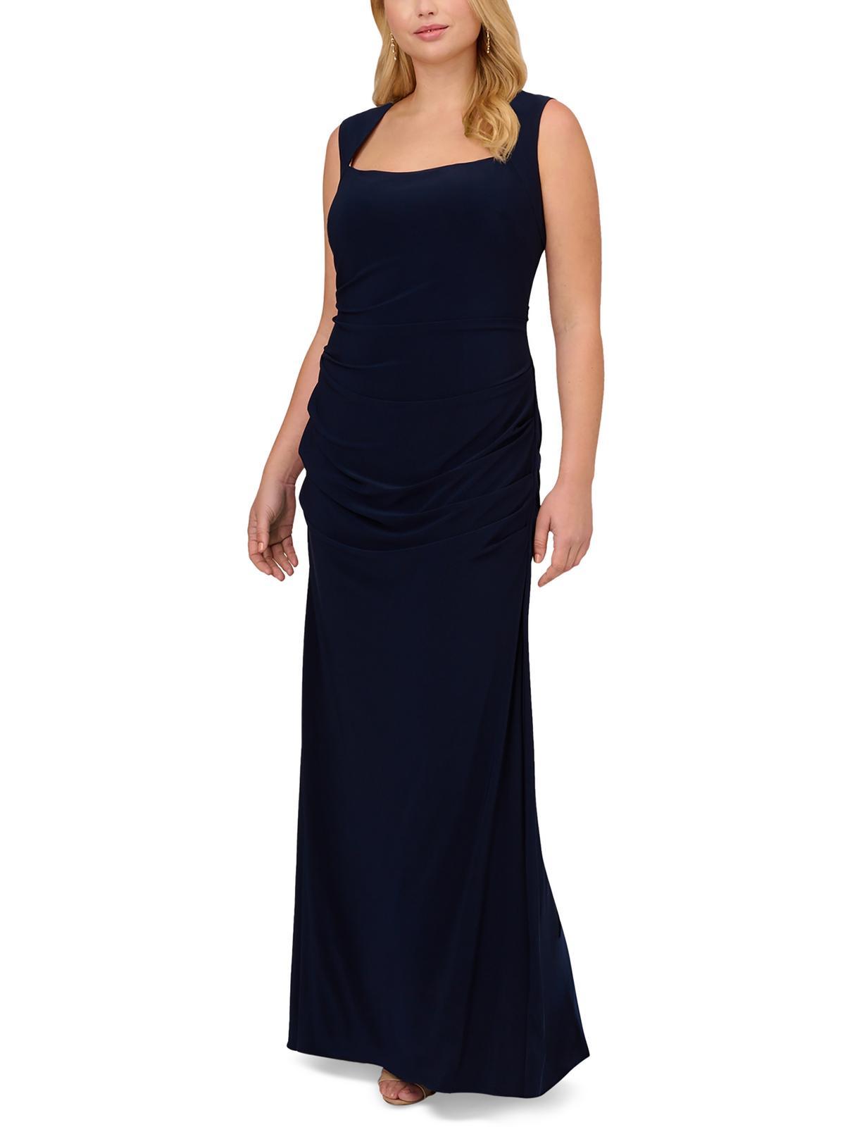 womens sleeveless full-length evening dress