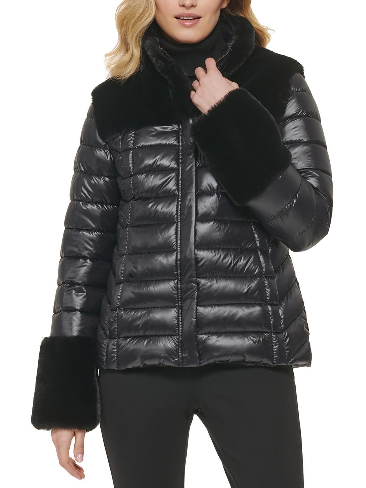 womens short fall weather puffer jacket