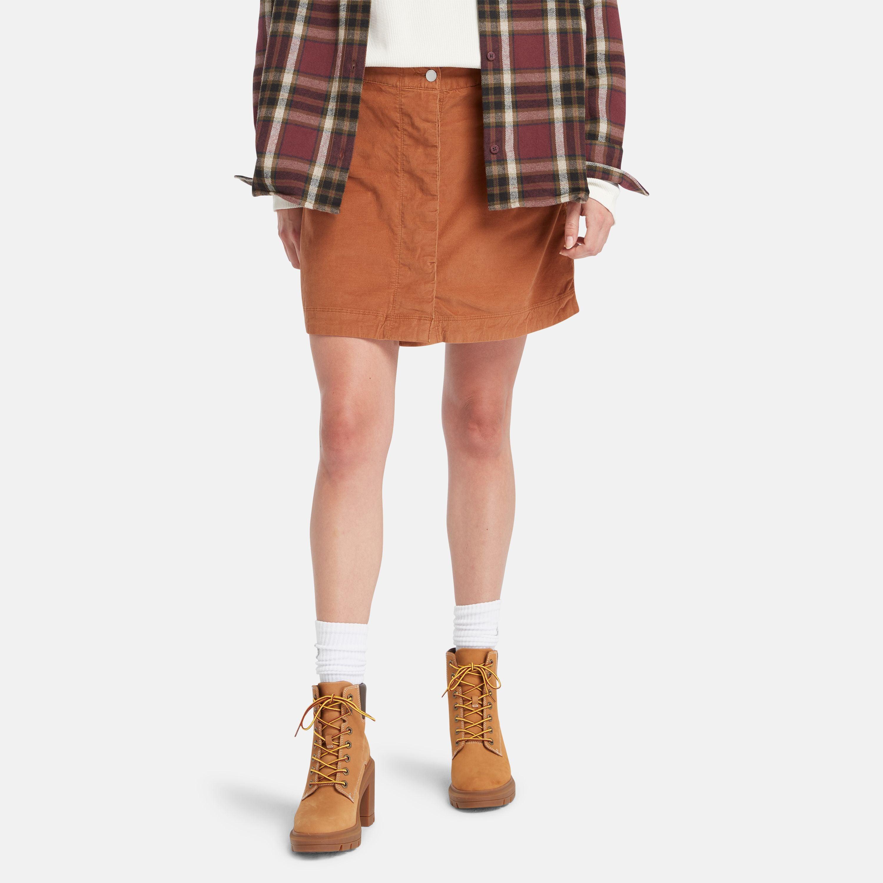 women’s needle corduroy skirt