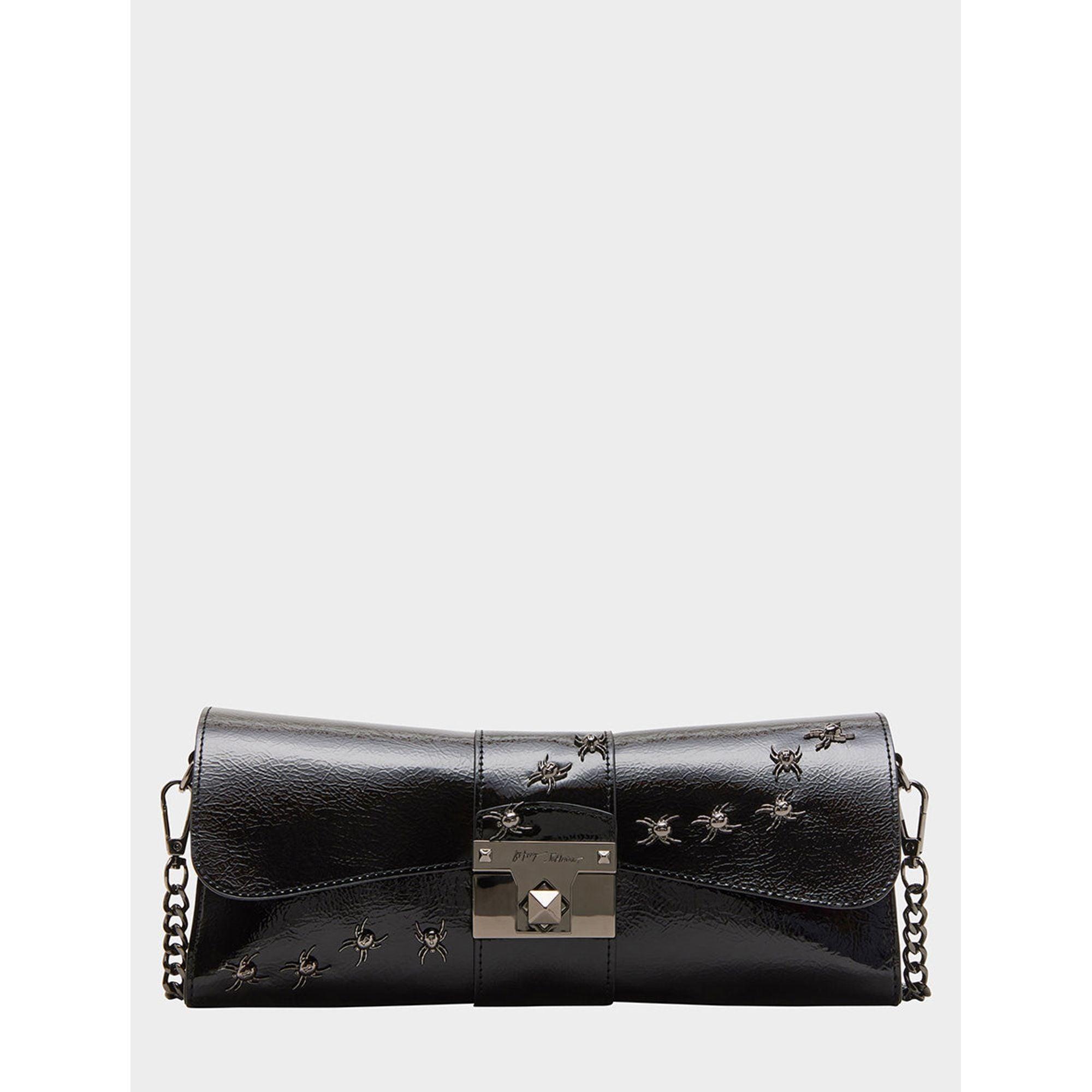 itsy bitsy convertible clutch black