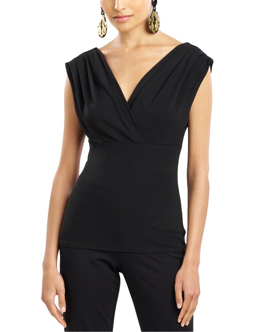 Natori Asymmetrical Drape Top