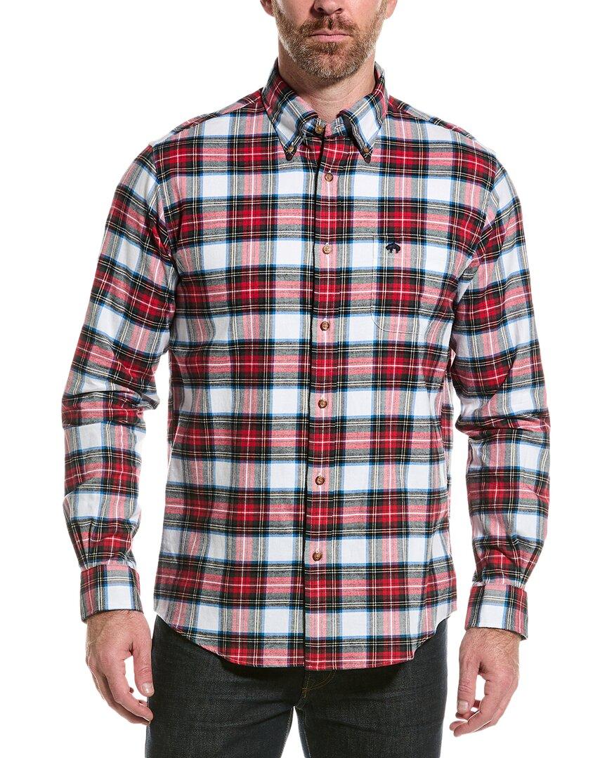 regular fit flannel shirt