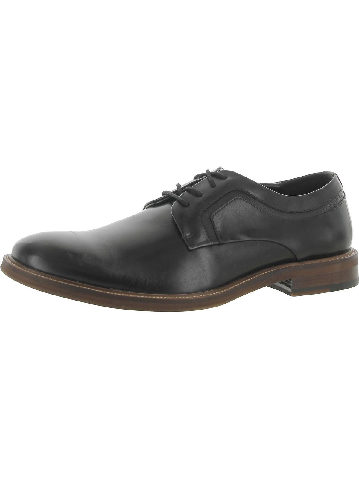 prewitt mens leather lace-up oxfords