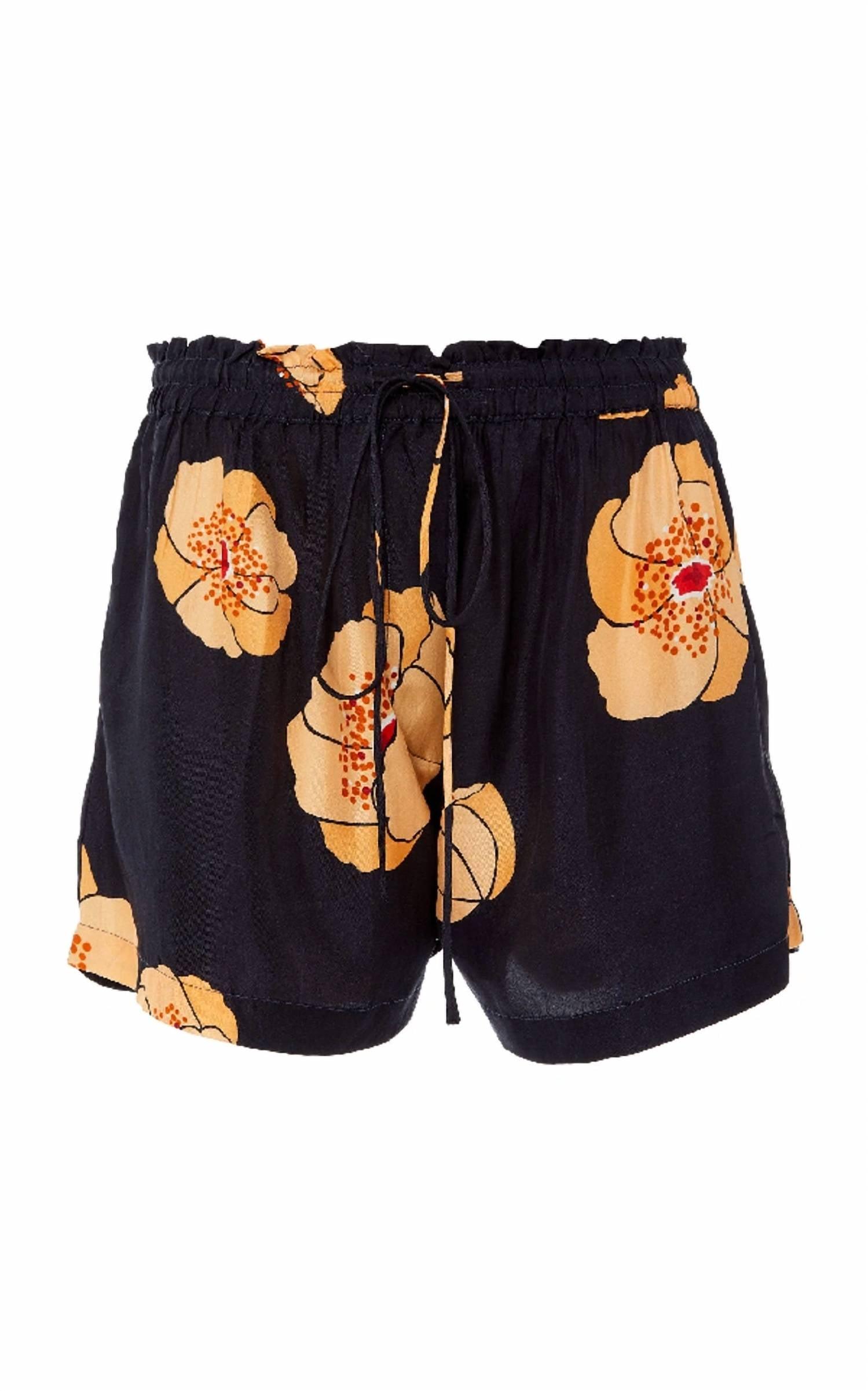 antol short in black floral