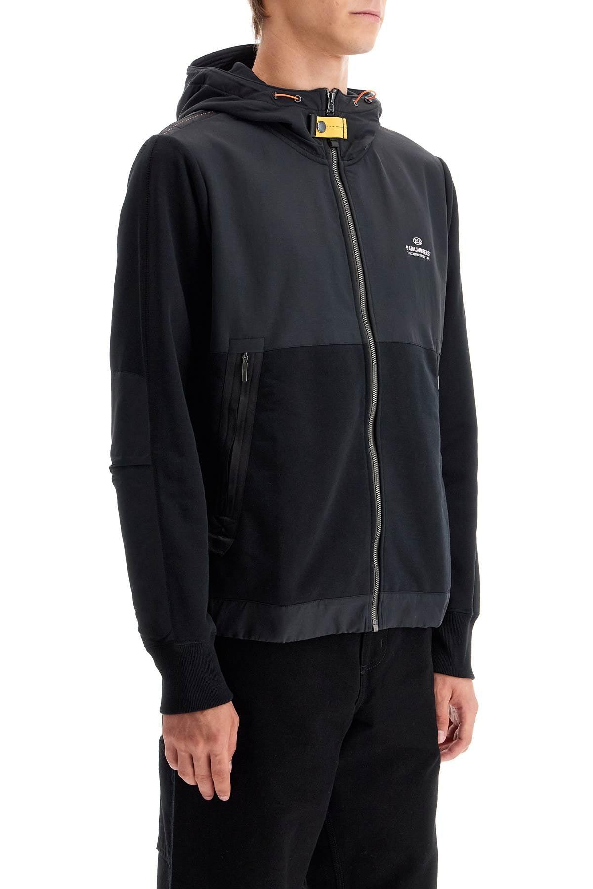 e  trident hooded zip-up sweat