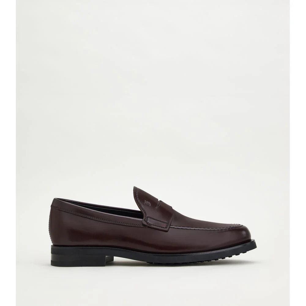 loafers in leather