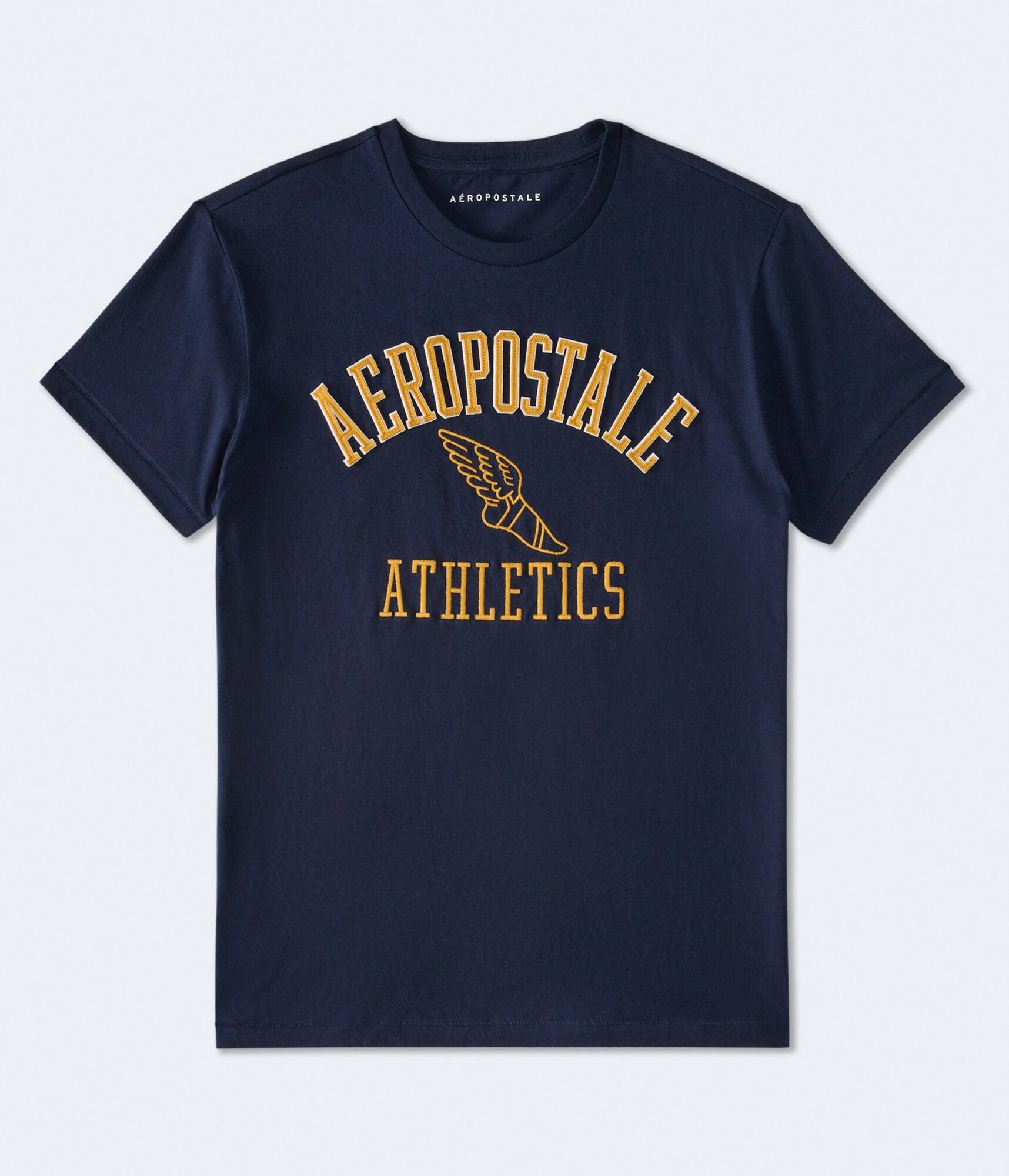 athletics appliqué graphic tee