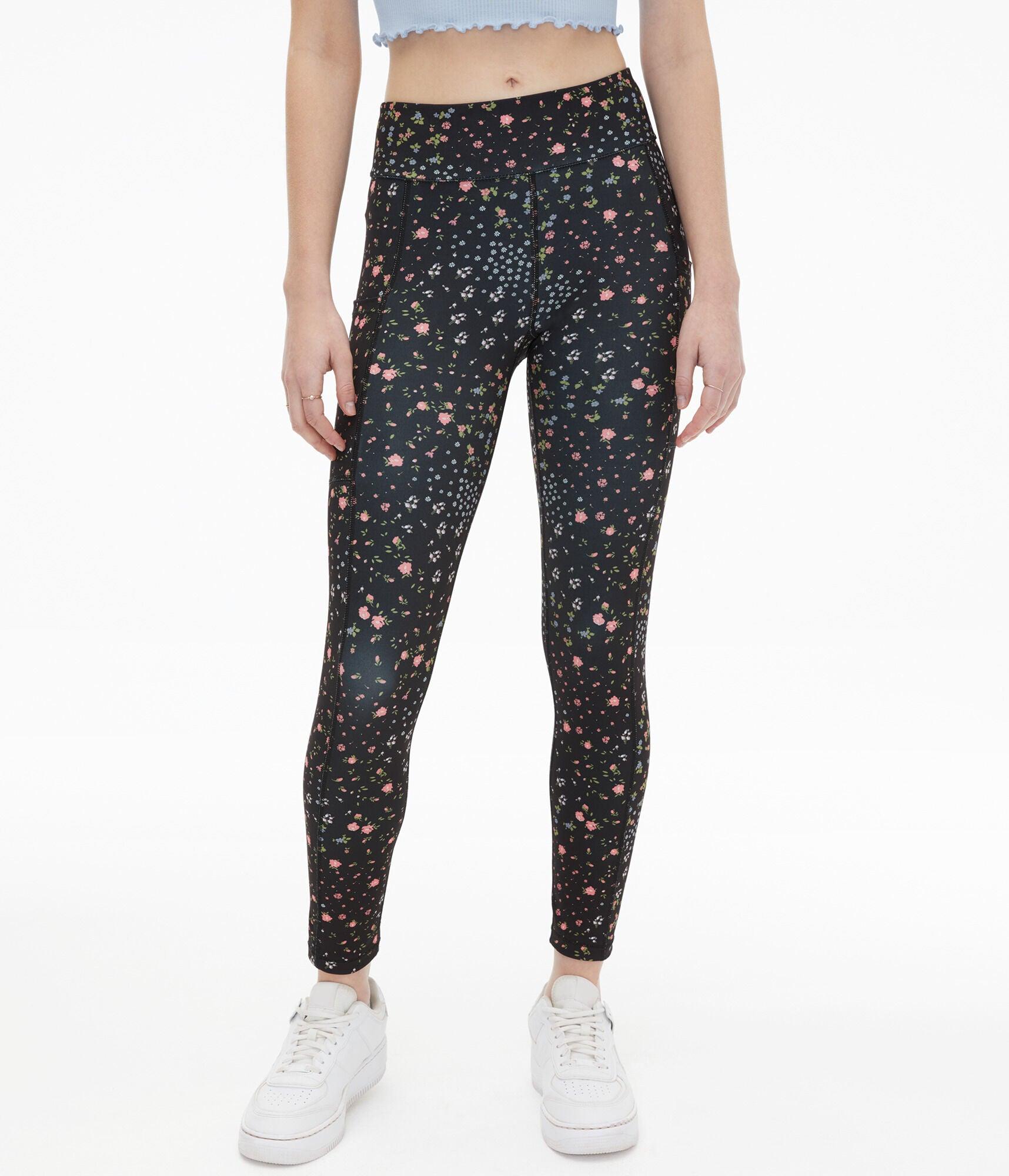 women's floral flex high-rise pocket leggings