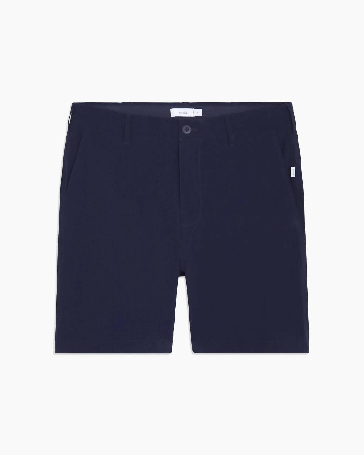 men 360 tech short in deep navy