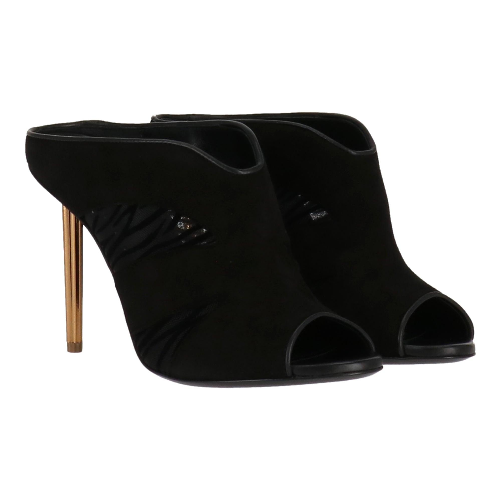 womens black mule