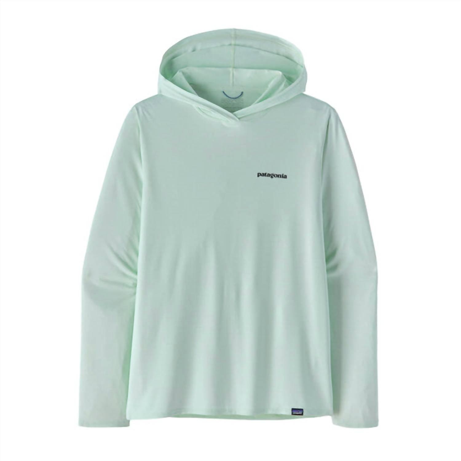 men's cap cool daily graphic hoody top in wispy green