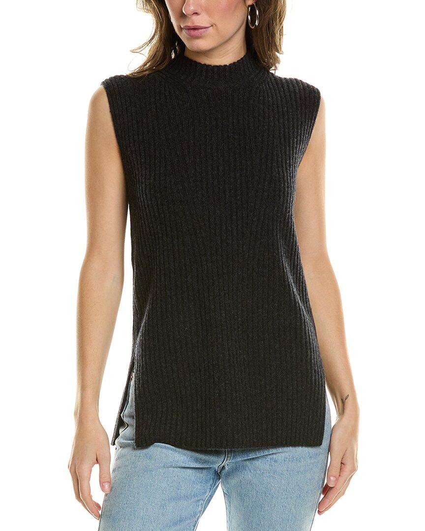 Vince Ribbed Sleeveless Wool & Cashmere-Blend Tunic