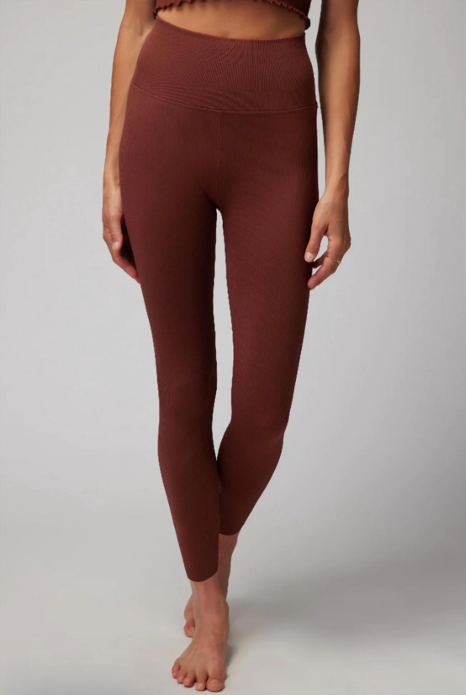 love sculpt legging in burgundy