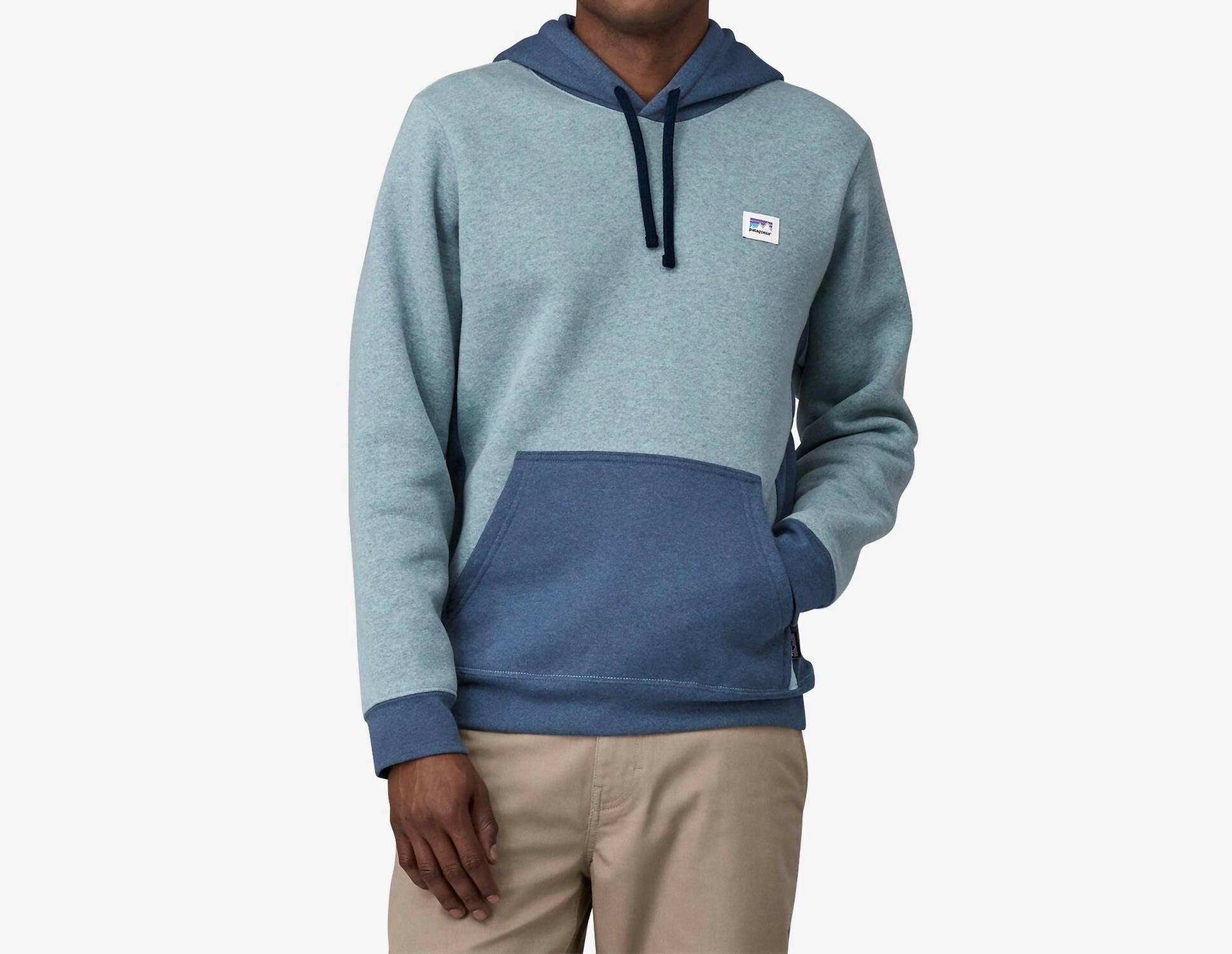 shop sticker uprisal hoody in thermal blue