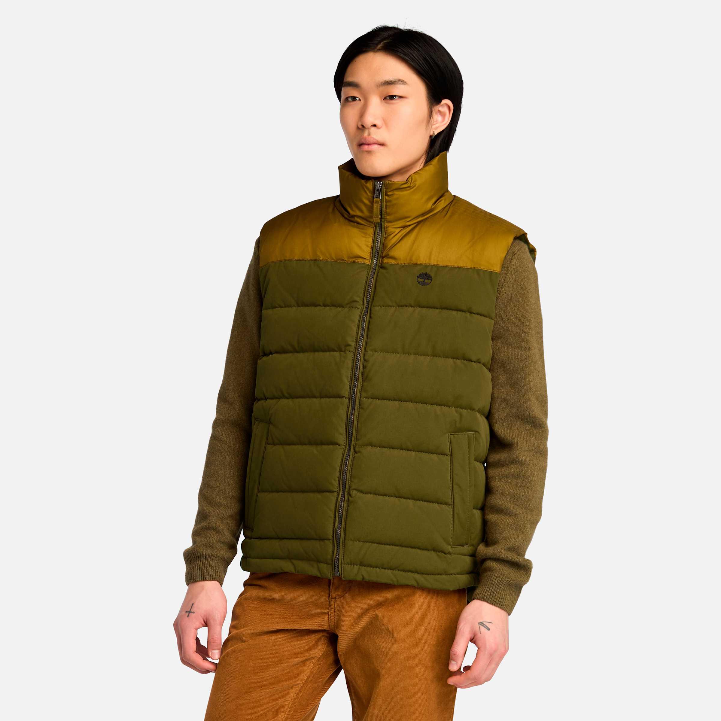 men's south twin puffer vest