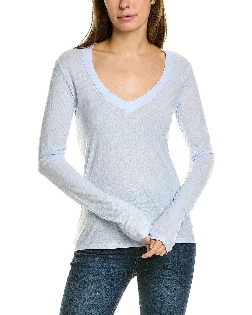 relaxed v-neck t-shirt