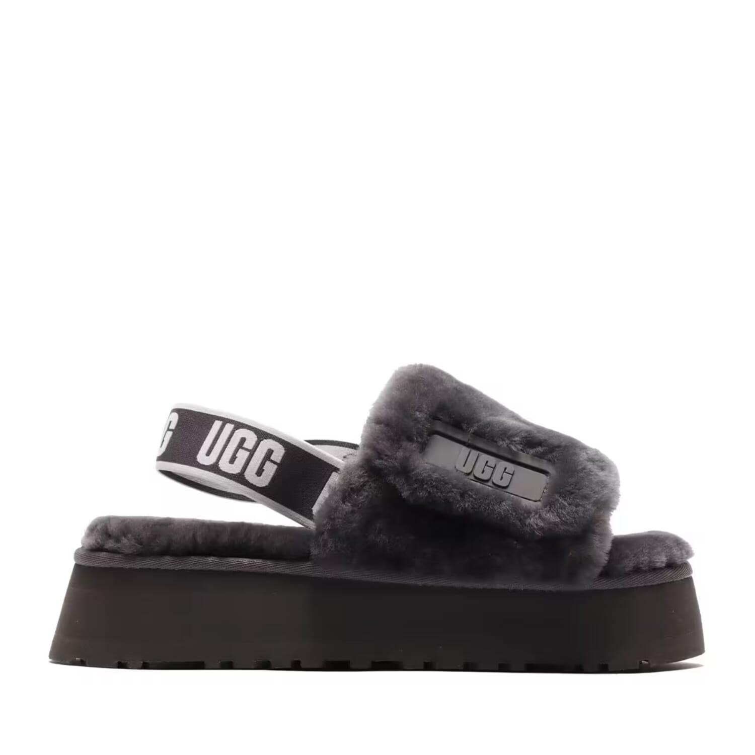 disco slide dark grey  1112258-w-dgry women's